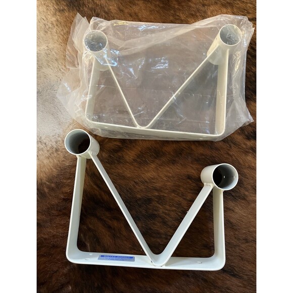 Pair Double Ballet Wall Mounted Brackets 1.5"~ 1.67” Ballet Barres Inc. USA Made - Picture 5 of 5